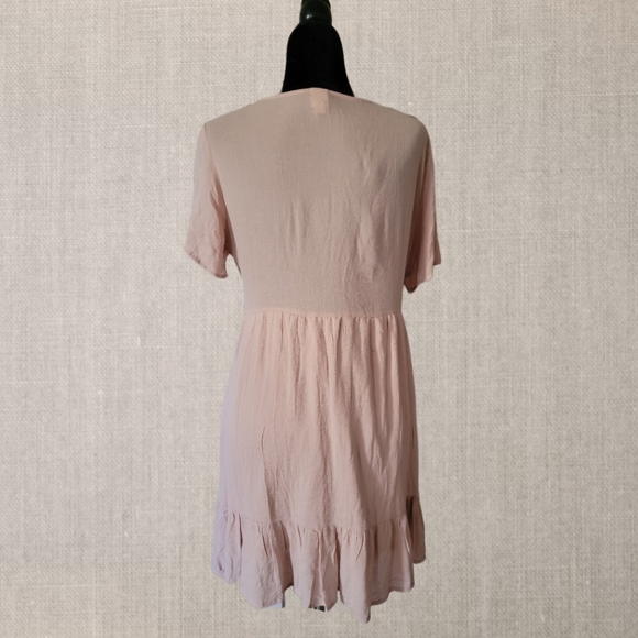 Bohemian Baby Doll Dress - Picture 3 of 4